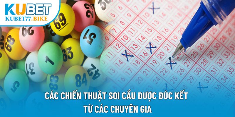 Các chiến thuật soi cầu được đúc kết từ các chuyên gia