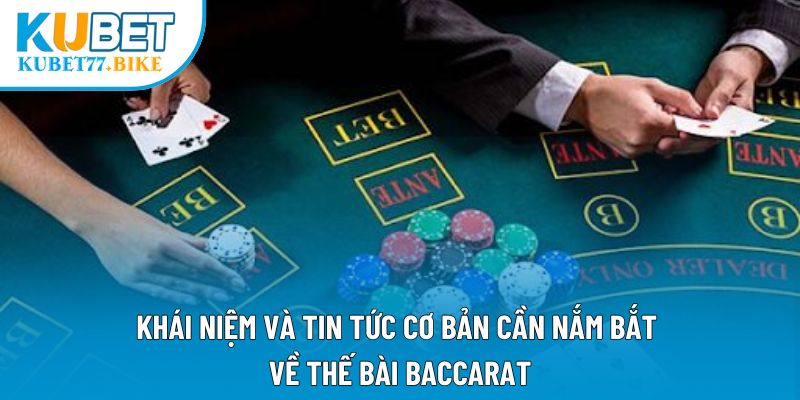 Khái niệm và tin tức cơ bản cần nắm bắt về Thế Bài Baccarat